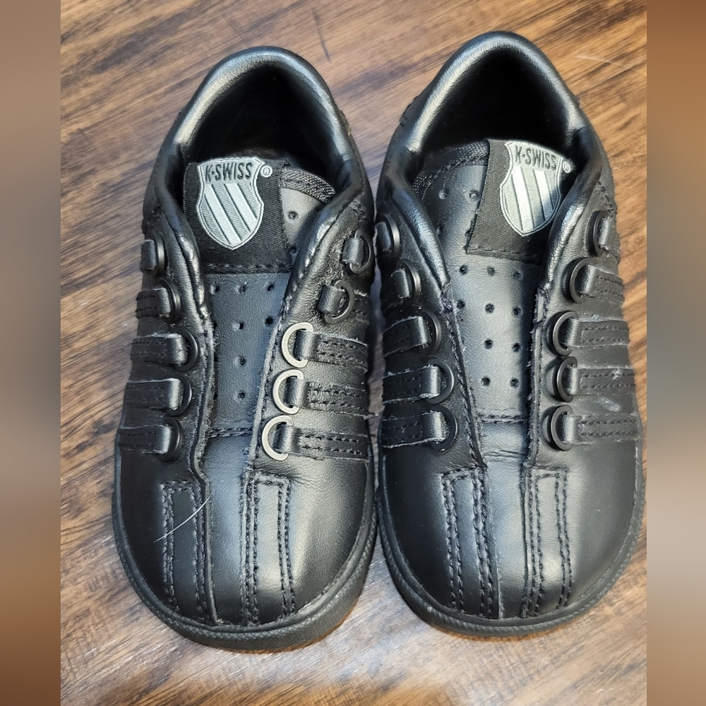 Baby Black K-Swiss Sneakers Size 4